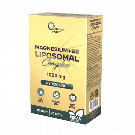 Magnesium + B6 Liposomal Complex 60 капсул